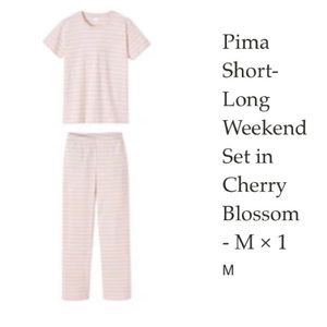 Lake pajamas size medium color cherry blossom